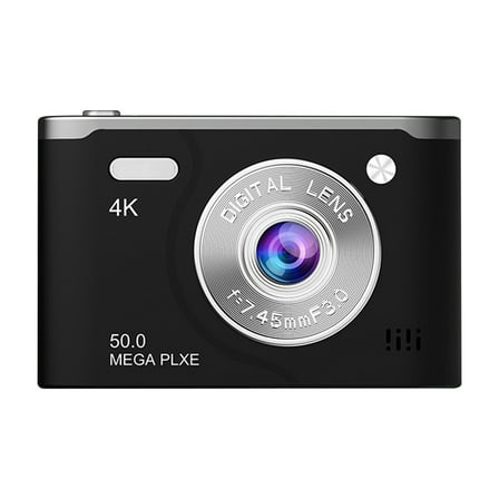 Black Digital Camera 1080P Hd Photography Supports Up To 48Mp Electronic Stabilization 8X Digital Zoom Ccd Student Portable Camera Black