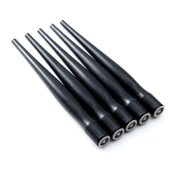 Black Dip Nib Holder 5 Inch Tapered Pen Handle for Sketch Practice, Line Drawing and Artist Study Daily