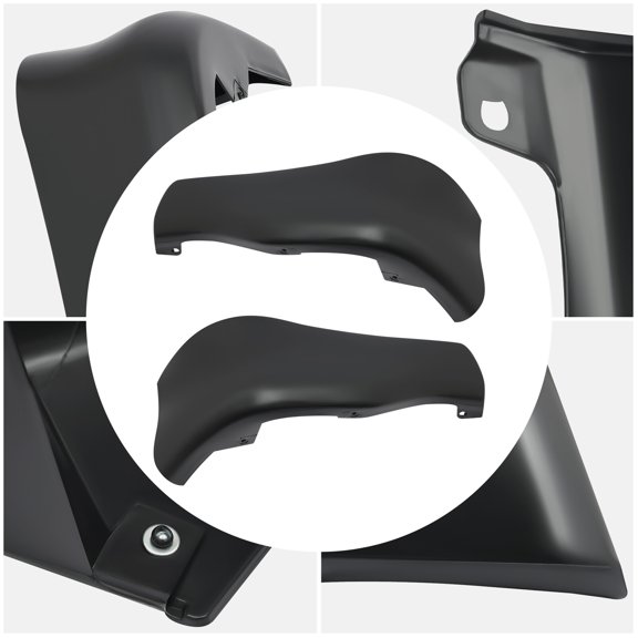 Black Direct Replacement Bumper Spolilers Rear Left+Right For 2005-13 Toyota Tacoma X-Runner 76896-04901