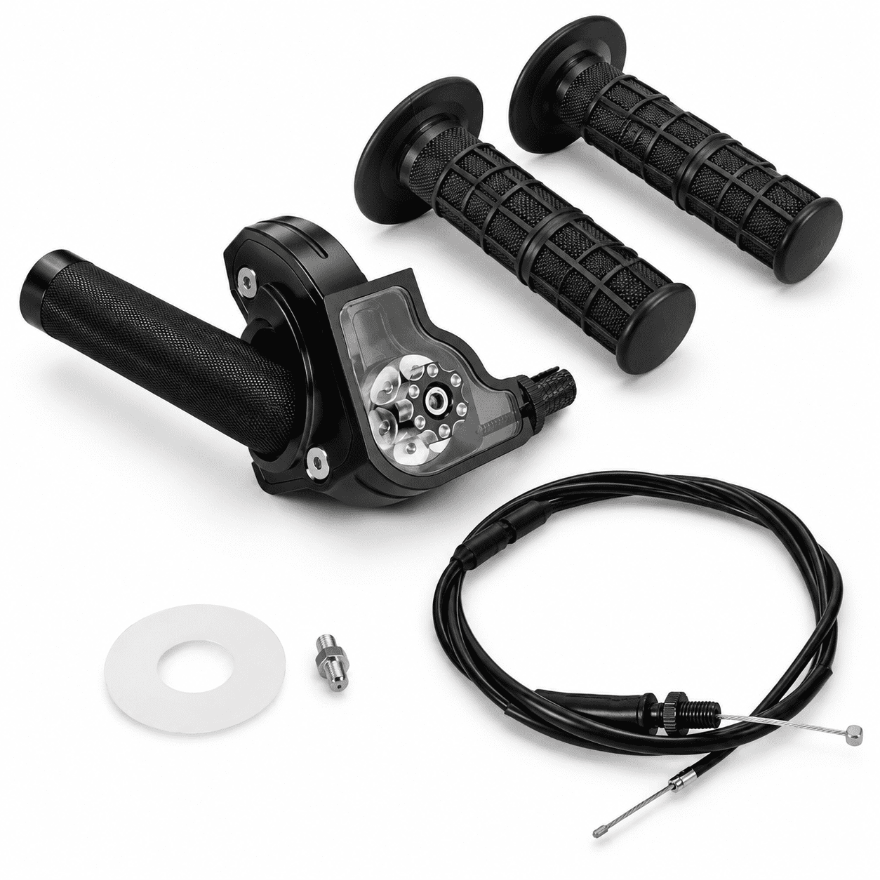 Black Dirt Bike Twist Throttle Assembly 7/8