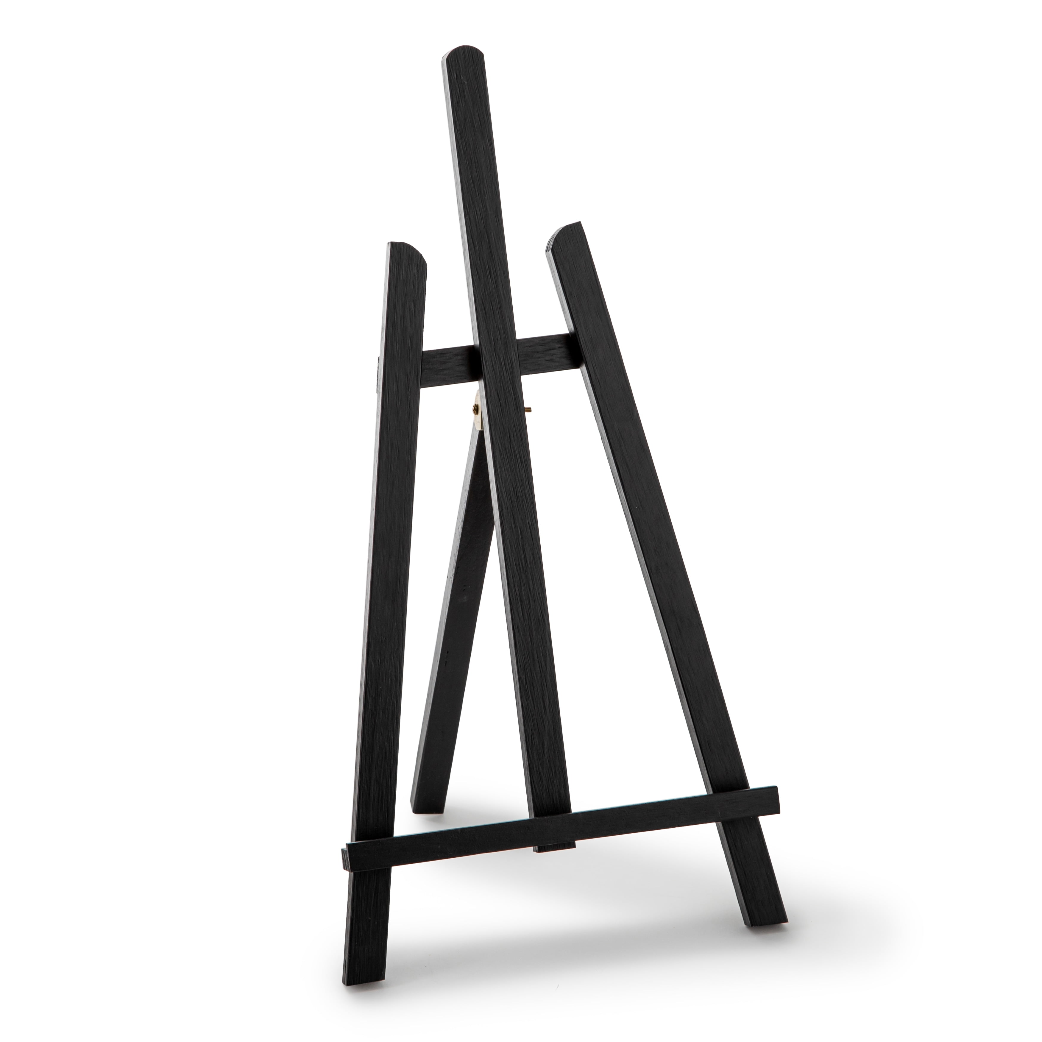 U.S. Art Supply 66 Silver Aluminum Tripod Artist Field Display Easel Stand  (Pack of 4) - Adjustable, Floor and Tabletop