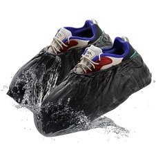 100 Surchaussures Jetables Waterproof XL Transparentes - Anti-dérapantes