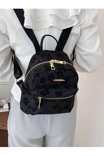 patagonia fire black hole 40L Duffel Smolder Blue/Amanita Red interior mesh lid pockets vintage shoulder bag Mini Backpack - Little Colour:Darkest Spruce Green