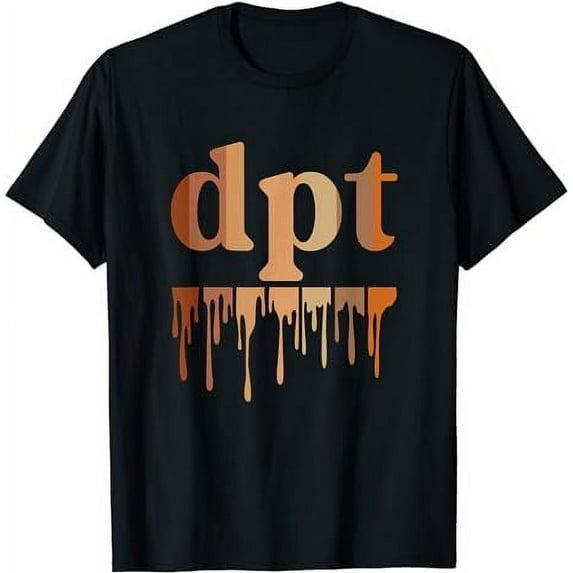Black Doctor Of Physical Therapy African American DPT T-Shirt