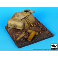thumbnail image 1 of Black Dog 1:35 Panther Turret Vignette Resin Base #D35013, 1 of 5