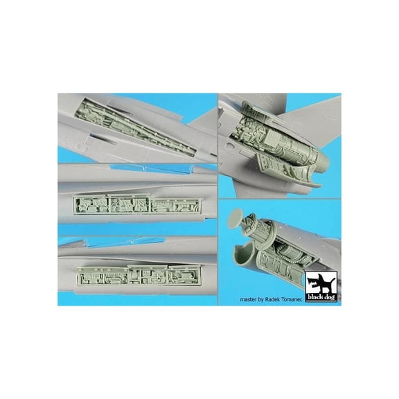 Black Dog 1/72 F-18 Hornet Aircraft US Jet Big Detail Set (for Academy) A72093