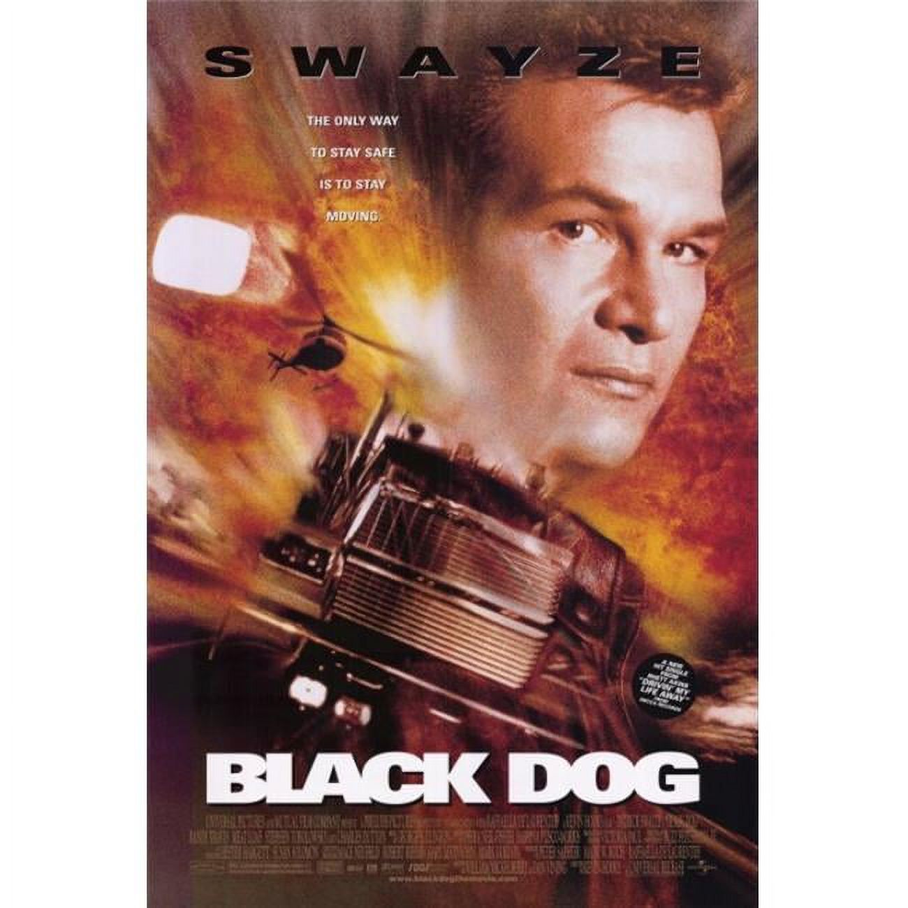 Black Dog Movie Poster - 27 x 40 in. - Walmart.com