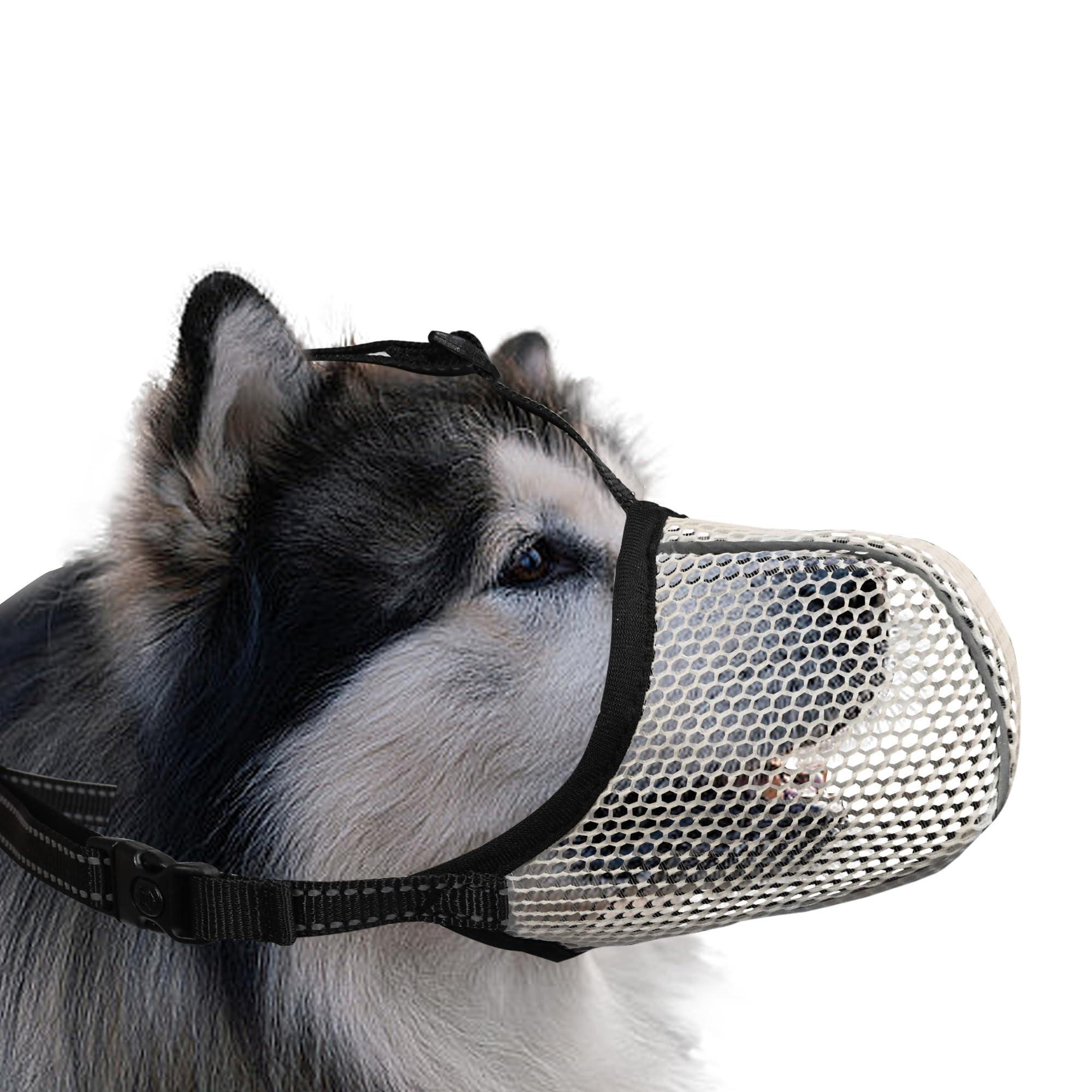 Black Dog Muzzle, Breathable Soft for Small Dogs to Anti & Prevent ...
