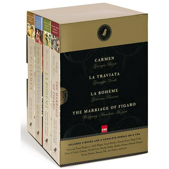 Black Dog Opera Library Box Set : Includes La Bohème, Carmen, La Traviata and The Marriage of Figaro (Hardcover)