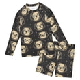 Black Dog Star Pattern Boys' Bathing Suit UPF 50+ Boys' Rash Guard Sets ...