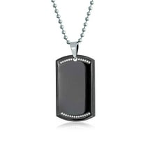 Rothco Black Dog Tag Chain Set - 8394 