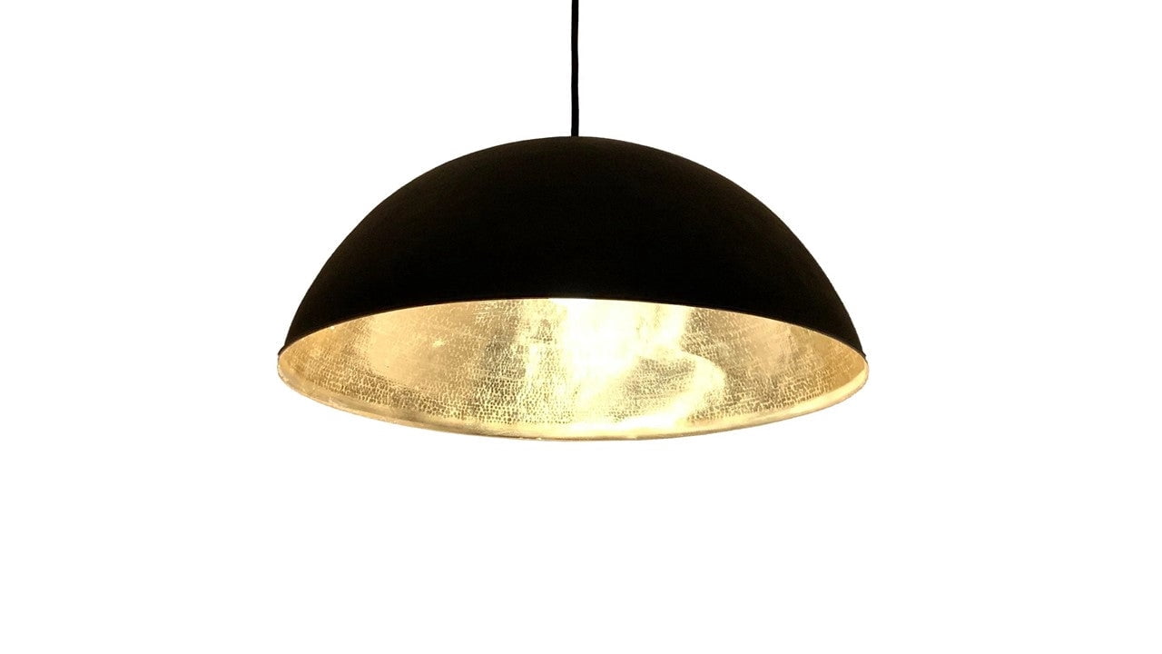 Black Dome Pendant Light Brass Lampshade Ceiling Light , Copper Handmade Lighting Kitchen Island light ,Copper Lampshade Art deco lamp