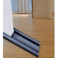 thumbnail image 1 of Black Door Draft Stopper, Under Door Noise Blocker, Sound Light Air Proof Sealer for Bottom of Door, Adjustable Soundproof Insulation Strip Door Sweep, 1 of 7