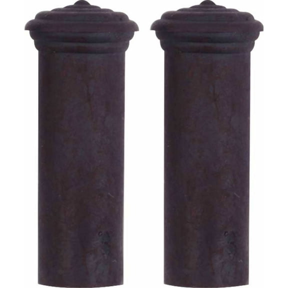 Black Door Lock Knob Set 1955-1960 Bel Air 150 210 Chieftain Nomad Safari