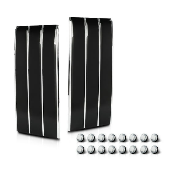 Black Door Side Fender Vent Molding Cover Trim Fit for Range Rover Vogue L405 2013-2022
