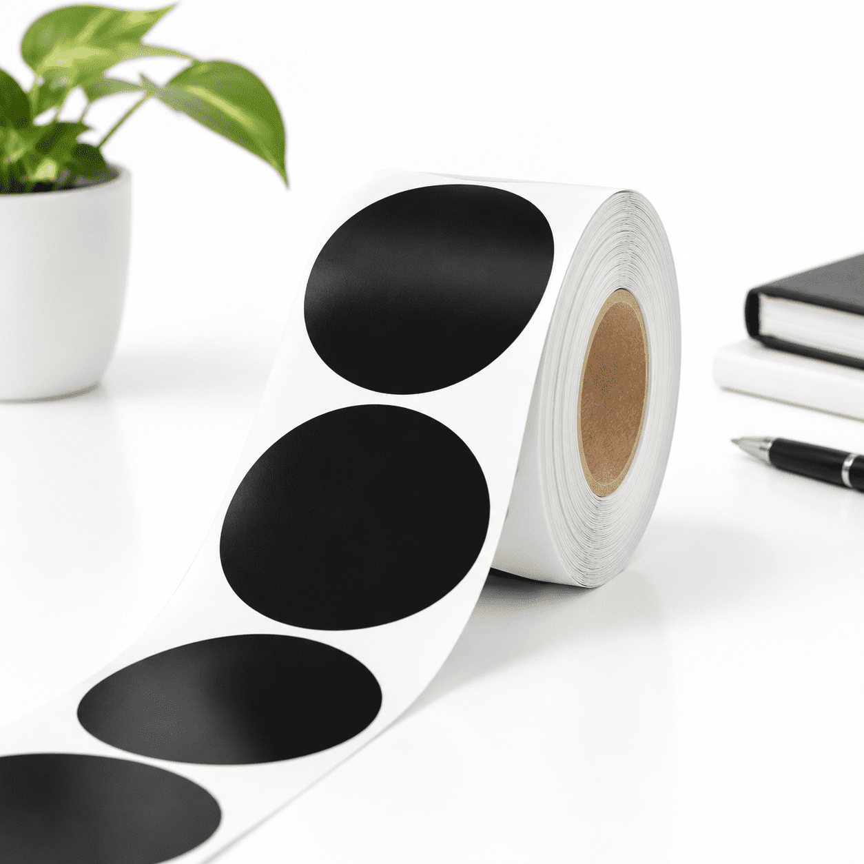 Sticker Ff Png Black Dot Shaped Floor Marking Tape 5 Inch Vinyl Sticker Decal 200 ...