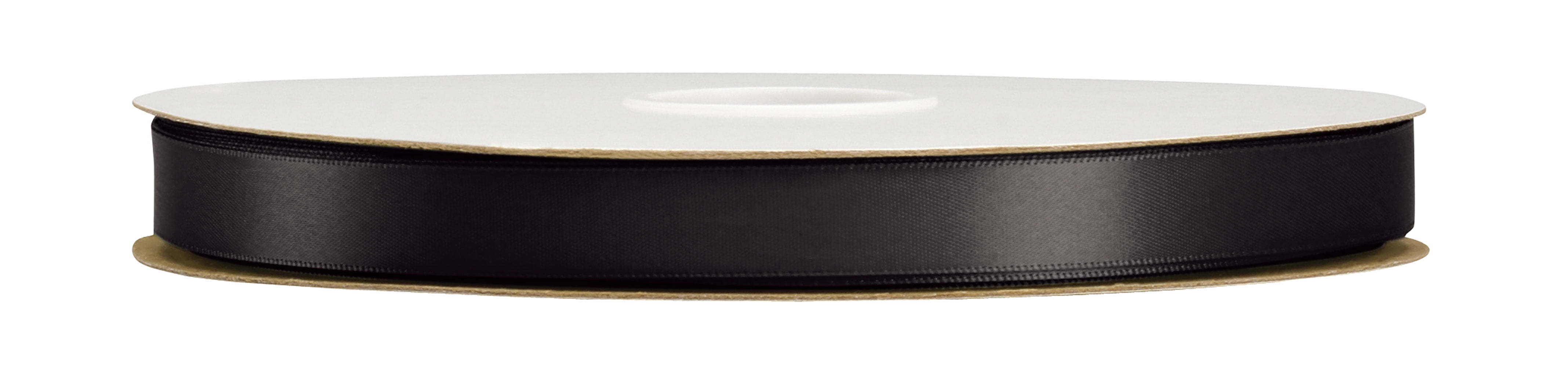 Black Double Face Satin Ribbon - 500 Yards