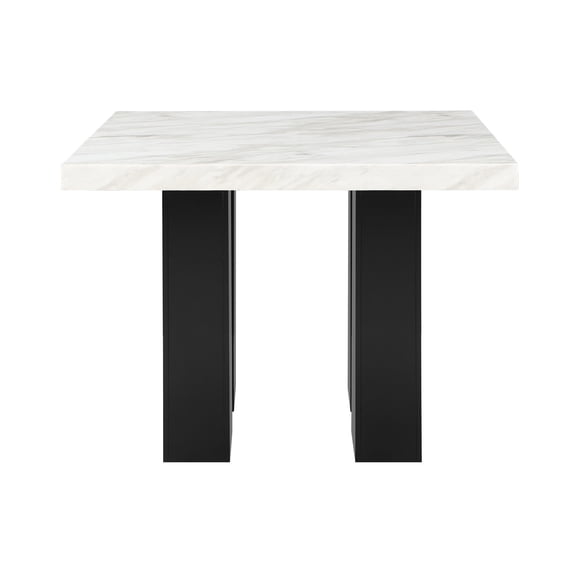Black Double Pedestal, 48 in Depth - Good for Conference Rooms, Stable Standing