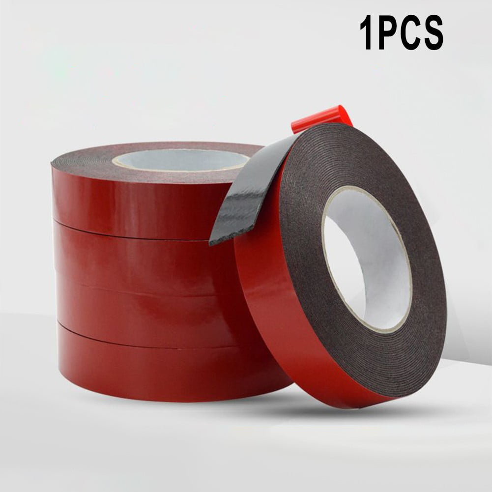 Black Double Sided Foam Automotive Permanent Car Body Trim Self