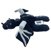 Black Dragon Plush 11.8 in Video Game Stuffed Animal Toy Character Birthday Xmas Thansgiving Gifts for Kids Fans
