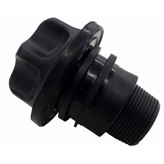 Black Drain Plug Compatible with Rotomolded Coolers Using Cam Latch Closure Fits Landworks, Treeline, and Similar Models