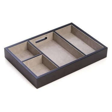 Black Dresser Valet - 11.5L x 8W x 1.5H in
