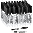 thumbnail image 1 of Black Dry Erase Markers Bulk Pack of 60 Low Odor Fine Tip Whiteboard Pens for Whiteboard Dry Erase Calendar, 1 of 9