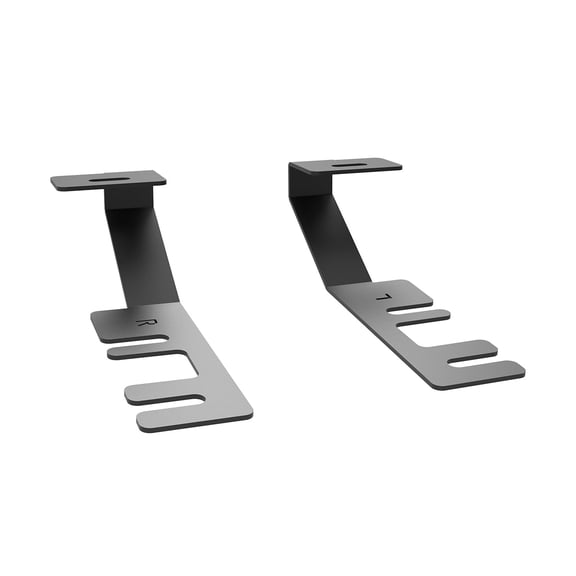 Black Dual A-Pillar Light Mounting Brackets for 2024-2026 Ford Ranger , Adapt to The Car Installation Hole LED Pod Light BracketNo Drilling Or Cutting