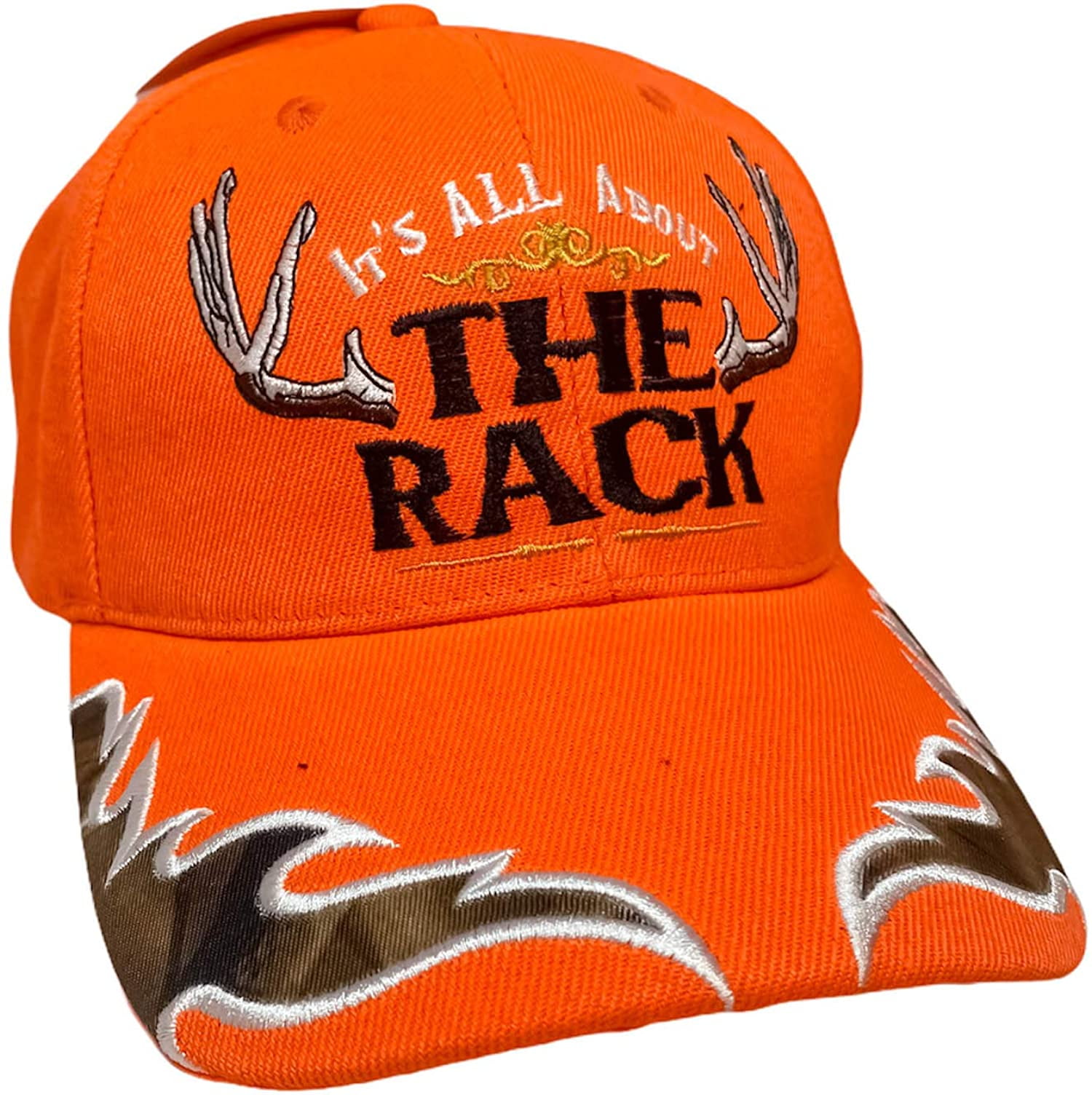 Black Duck Brand Embroidered Hunters Baseball Cap with Camouflage