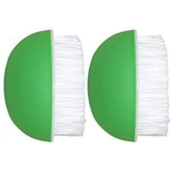 Black Duck Brand Set of 2 Green Vegetable Brushes! Tough Scrubber - Quality Everyday Essential!