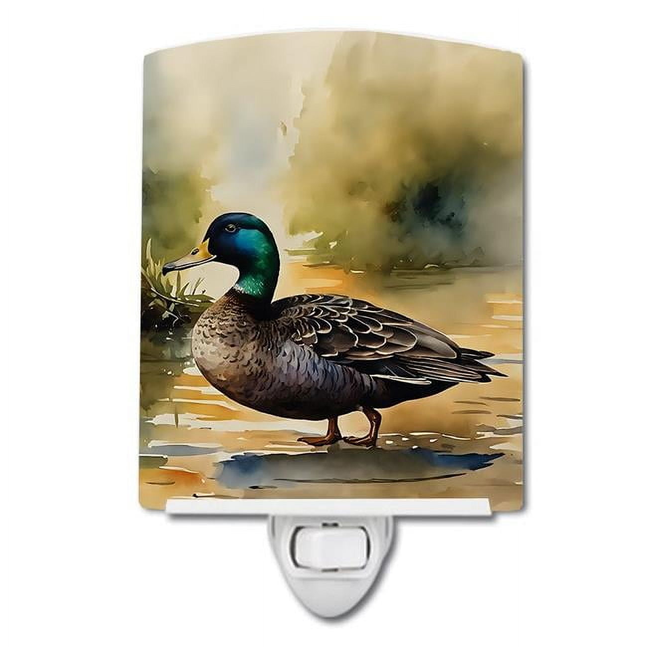 Black Duck Ceramic Night Light 4 in x 6 in