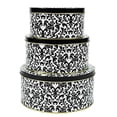 thumbnail image 1 of Black Duck StarPack Nesting Tins Red Tinplate Durable Food Storage Cookie Container, 3 Count, 1 of 3