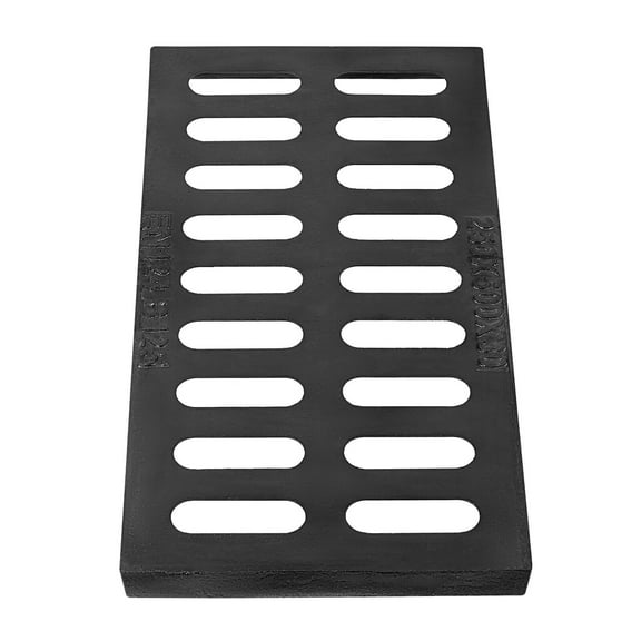 Black Ductile Cast Iron Drain Grate Outdoor Channel Drainage Cover Outdoor Sewer Cover Rectangular