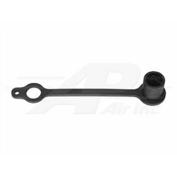 Black Dust Cap 1/4"