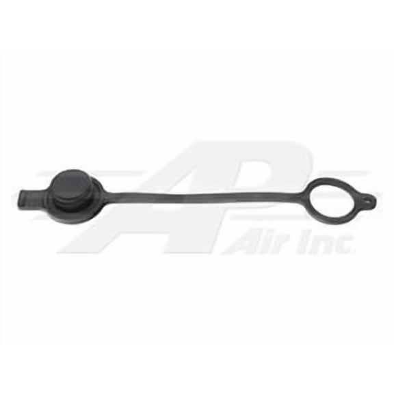 Black Dust Plug 3/4"