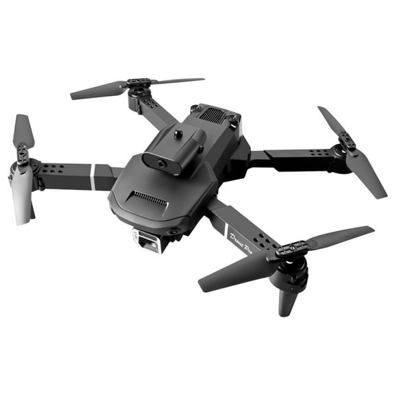 Black E100 Uav Hd 4K Drone Quadcopter With Dual Camera, 360° Obstacle Avoidance, Foldable Design, Wifi Fpv For Kids And Beginners, 9.4X11X2.8In 0.75Lb