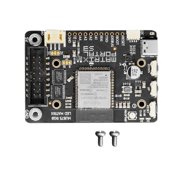 Black ESP32S3 LED Matrixes CircuitPythons Internet Display Board