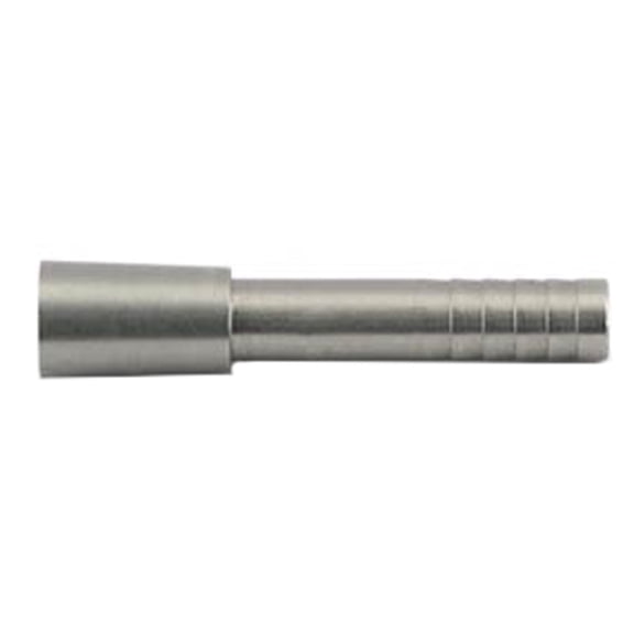 Black Eagle .203 Ramp SS Half Out Insert, 250 Spine, Stainless Steel, Fits .203" ID Shafts, Ideal for Hunting and Target Archery (33763)