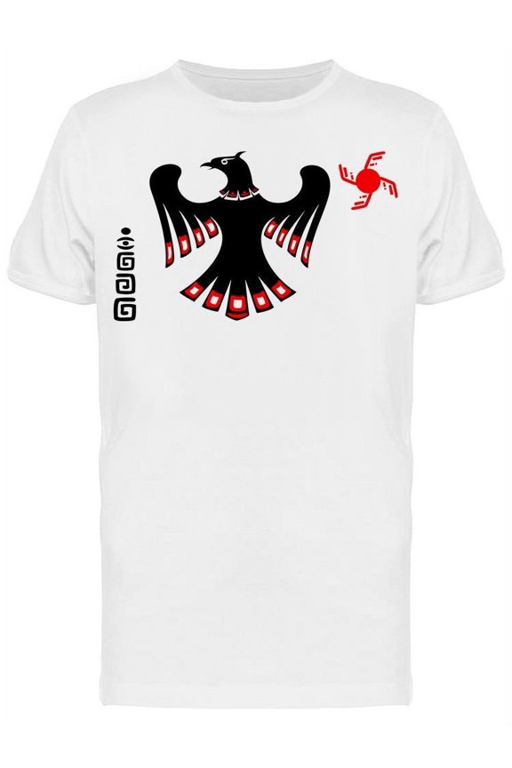 Black Eagle And The Sun T-Shirt Men -Image by Shutterstock, Male Small