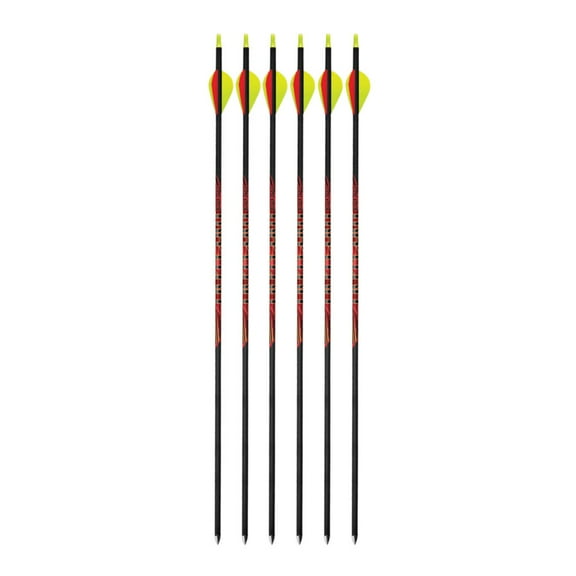 Black Eagle Outlaw 400 Spine Fletched Arrows (.005”, 6-Pack)