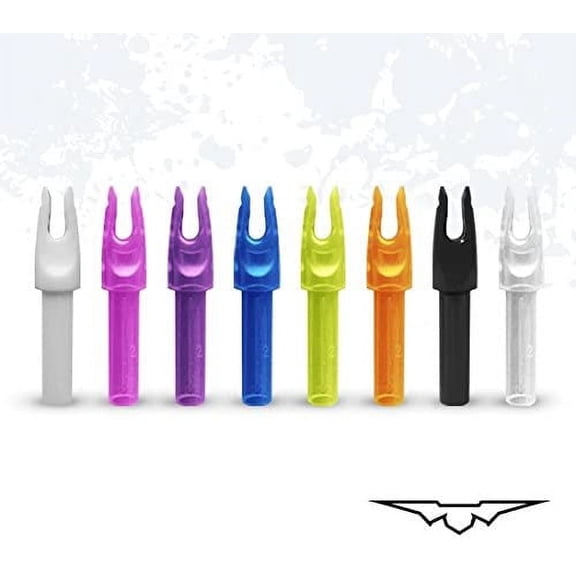 Black Eagle R Nock Flueorescent Yellow (12 Pack)