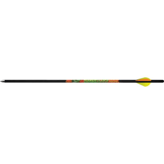 Black Eagle Zombie Slayer X-Bow Fletched Arrows - .001" 6 Pack - 18"