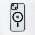 thumbnail image 1 of Black Edge Phone Case, Support MagSafe Wireless Charging, Shockproof Clear Case for iPhone 13 Mini, 1 of 9
