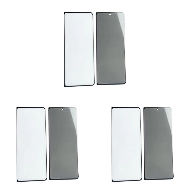 Black Edge Privacy Guard Tempered Glass Screen Film Enhanced Viewing