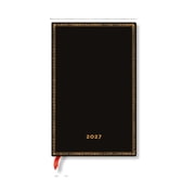 Black Edition 2027 Black Edition Maxi Horizontal Hardcover 12-Month Weekly Planner, 160pg, 100gsm by Paperblanks Black Edition, Paperback