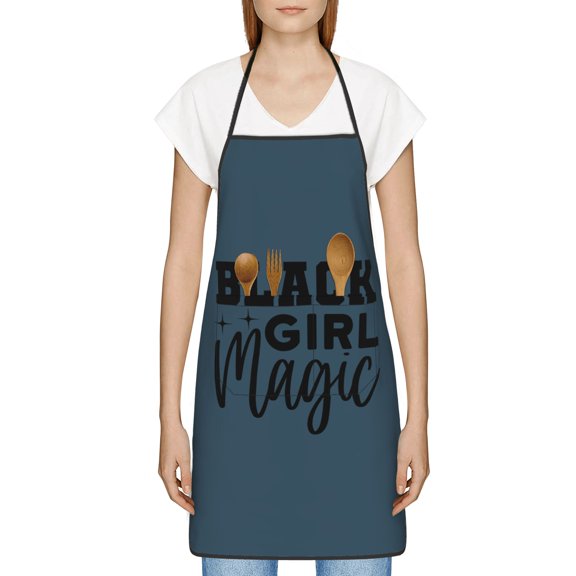 Black Educators Matter Apron,Black History Month Gift for Black Women,Waterproof Chef Apron with Pocket,Inspirational Gift for Kitchen Cooking BBQ,Melanin Gifts