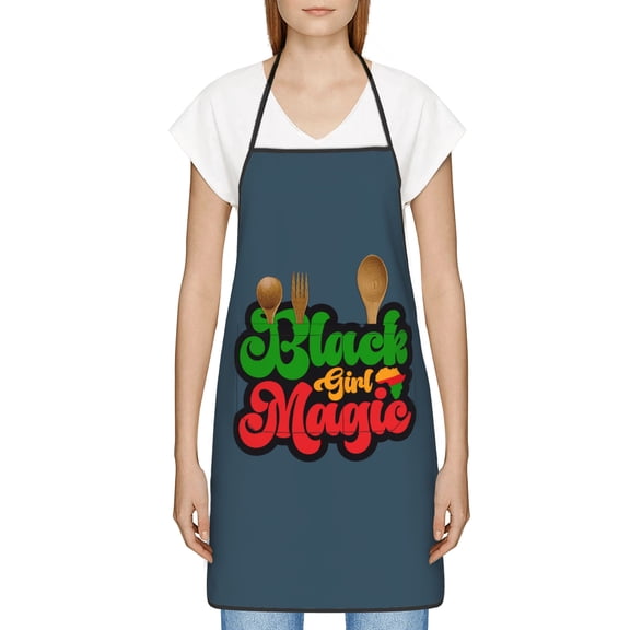 Black Educators Matter Apron,Black History Month Gift for Black Women,Waterproof Chef Apron with Pocket,Inspirational Gift for Kitchen Cooking BBQ,Melanin Gifts