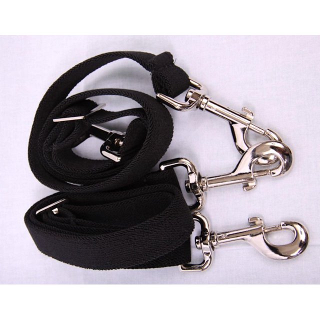 Black Elastic Leg Holds for Regular Size Horse Blanket Replacement by