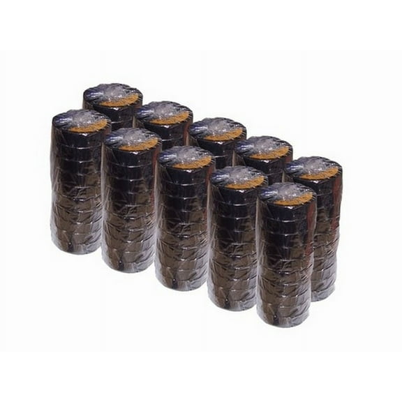 Black Electrical Tape 3/4 X 66 Ft Roll 7 Mil (100 Roll/Case)