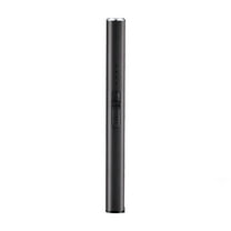 Black Electronic Candle Lighter, Usb Rechargeable With Windproof Flameless Design And Safe Button For Home And Kitchen Use 6.69X0.64X0.64In 0.13Lb